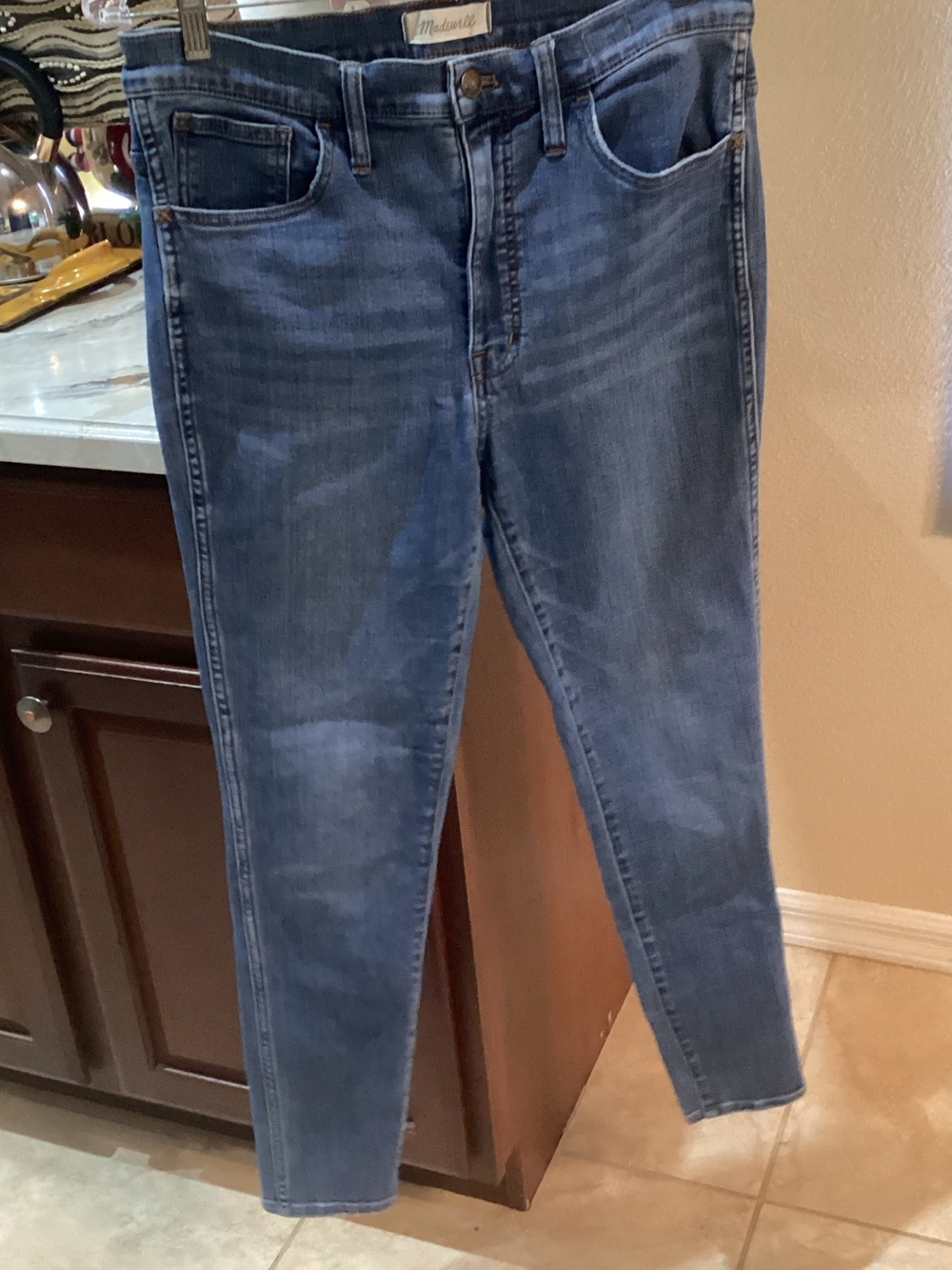 Madewell Medium Blue Slim Skinny Jeans 28” Inseam